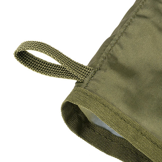 Brandit Premium Tarp 300 x 300 cm oliv inkl. Transportbeutel und Meshtasche Bild 2