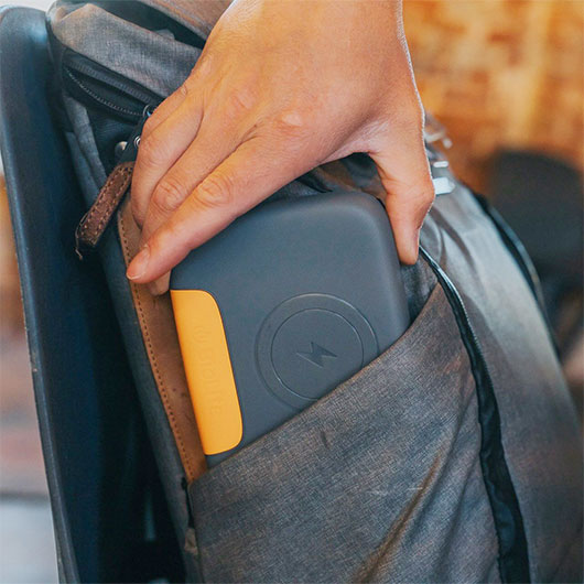 BioLite Powerbank Charge 100 Max 25.000 mAh grau/orange Bild 8
