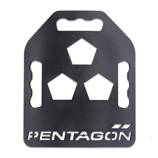 Pentagon Tac-Fitnessplatte Avron 3 kg schwarz 2 Stck
