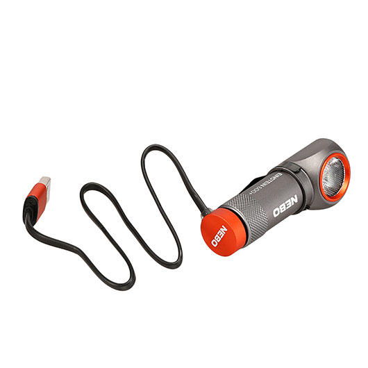 Nebo LED-Stirnlampe Einstein 600+ Aluminium 600 Lumen grau inkl. Ladestation Bild 10