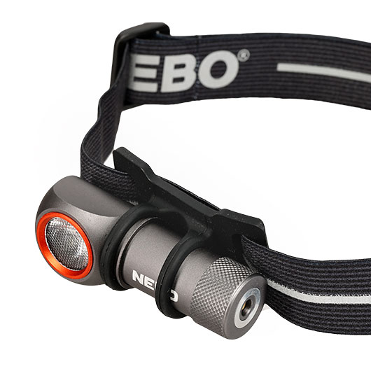 Nebo LED-Stirnlampe Einstein 600+ Aluminium 600 Lumen grau inkl. Ladestation Bild 6