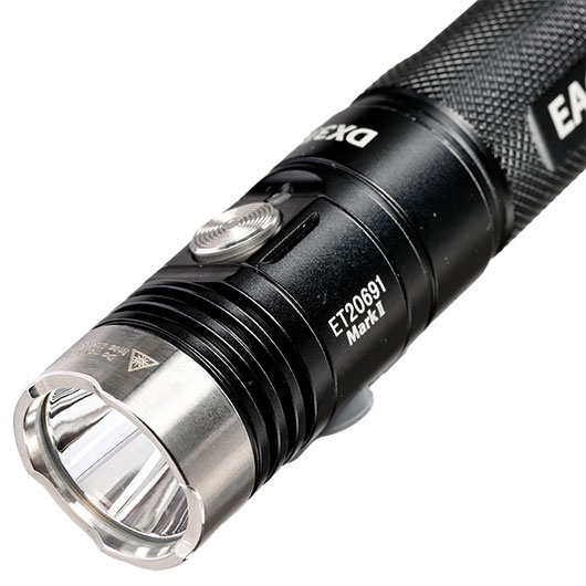 EAGTAC LED-Taschenlampe DX3L MKII 3100 Lumen schwarz inkl. Ladekabel, Li-Ionen-Akku, Lanyard, Grtelclip & Nylonholster Bild 7