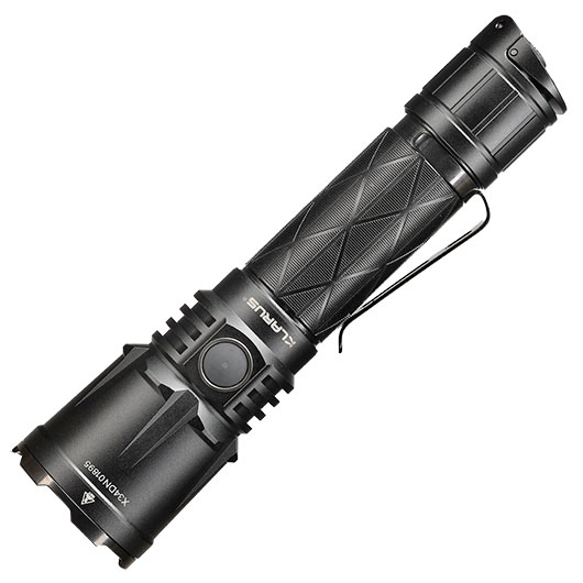 Klarus LED-Taschenlampe XT21X Pro 4400 Lumen schwarz inkl. USB-C Ladekabel, Li-Ionen-Akku, Lanyard, Grtelclip & Nylonholste Bild 1