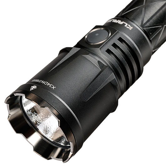 Klarus LED-Taschenlampe XT21X Pro 4400 Lumen schwarz inkl. USB-C Ladekabel, Li-Ionen-Akku, Lanyard, Grtelclip & Nylonholste Bild 7
