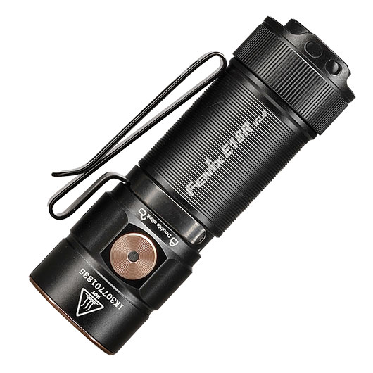 Fenix LED-Taschenlampe E18R V2.0 1200 Lumen schwarz inkl. USB-C Ladekabel, Lanyard & Grtelclip Bild 1