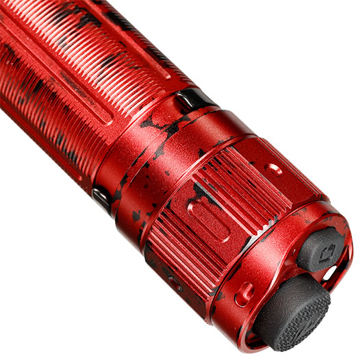 Fenix LED-Taschenlampe PD36R Pro 2800 Lumen red camouflage inkl. USB-C Ladekabel, Lanyard, Grtelclip & Nylonholster Bild 8