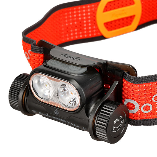 Fenix LED-Stirnlampe HM65R-T V2.0 1600 Lumen schwarz inkl. Akku, USB-C Ladekabel & Stirnband Bild 6