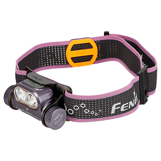 Fenix LED-Stirnlampe HM65R-T V2.0 1600 Lumen dark purple inkl. Akku, USB-C Ladekabel & Stirnband Bild 3