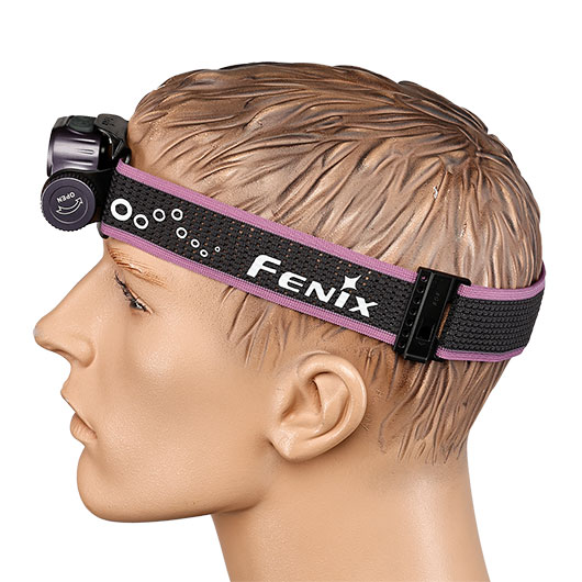 Fenix LED-Stirnlampe HM65R-T V2.0 1600 Lumen dark purple inkl. Akku, USB-C Ladekabel & Stirnband Bild 4