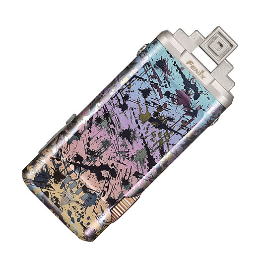 Fenix LED-Schlssellampe APEX 20 760 Lumen Mix Iridescent inkl. USB-C Ladekabel, Lanyard & Schlsselring Bild 1