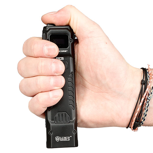 Nitecore LED-Taschenlampe EDC29 Luminblade 6500 Lumen schwarz inkl. USB-C Ladekabel, Lanyard & Grtelclip Bild 10