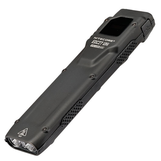 Nitecore LED-Taschenlampe EDC27 UHi 3100 Lumen schwarz inkl. USB-C Ladekabel, Lanyard & Grtelclip