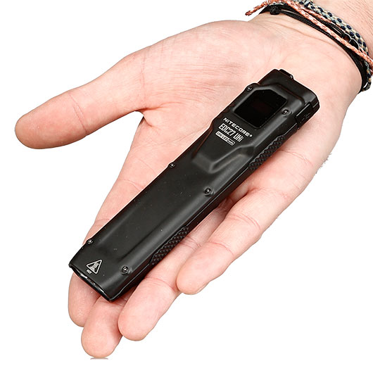 Nitecore LED-Taschenlampe EDC27 UHi 3100 Lumen schwarz inkl. USB-C Ladekabel, Lanyard & Grtelclip Bild 3