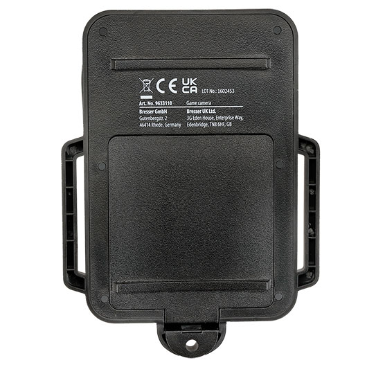 Bresser Wild-und berwachungskamera 5 MP Full HD 20MP schwarz inkl. Speicherkarte, Batterien & Montagegurt Bild 3