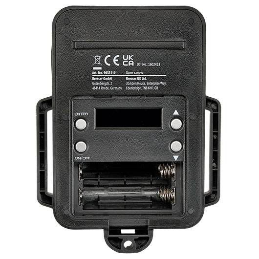 Bresser Wild-und berwachungskamera 5 MP Full HD 20MP schwarz inkl. Speicherkarte, Batterien & Montagegurt Bild 5