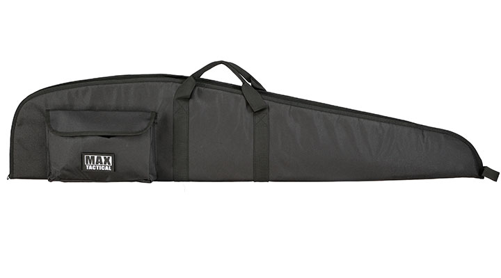 MAX Tactical Classic Advanced Nylon Gewehr-Futteral gepolstert mit Zusatztasche fr 118cm Gewehre schwarz Bild 2
