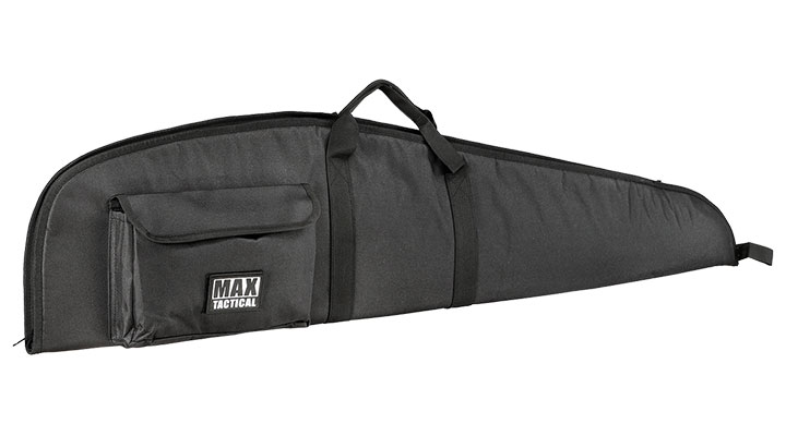 MAX Tactical Classic Advanced Nylon Gewehr-Futteral gepolstert mit Zusatztasche fr 118cm Gewehre schwarz Bild 2