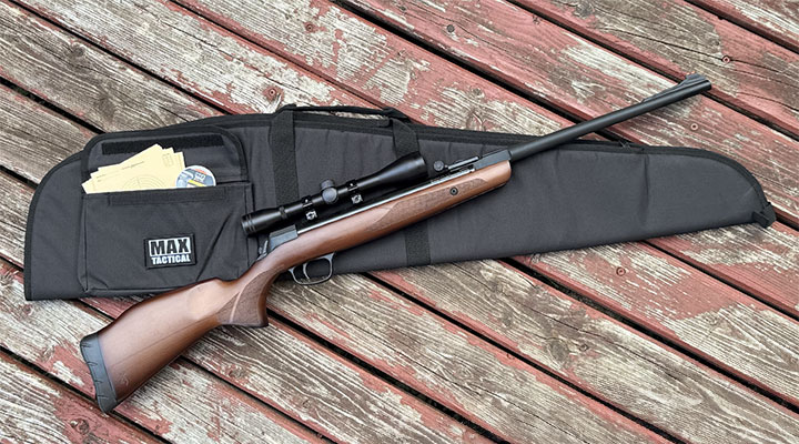 MAX Tactical Classic Advanced Nylon Gewehr-Futteral gepolstert mit Zusatztasche fr 118cm Gewehre schwarz Bild 4