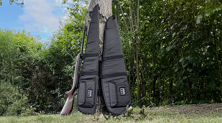 MAX Tactical Classic Advanced Nylon Gewehr-Futteral gepolstert mit Zusatztasche fr 118cm Gewehre schwarz Bild 9