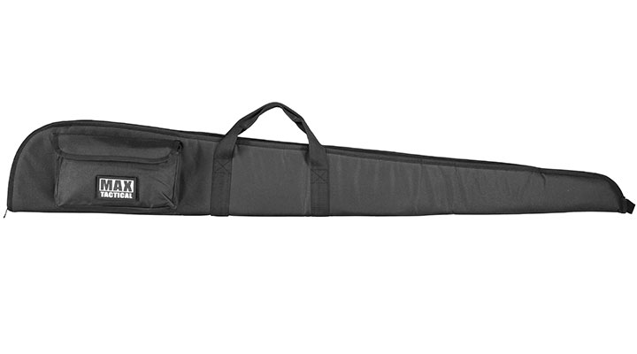 MAX Tactical Classic Advanced Nylon Gewehr-Futteral gepolstert mit Zusatztasche fr 128cm Gewehre schwarz Bild 2
