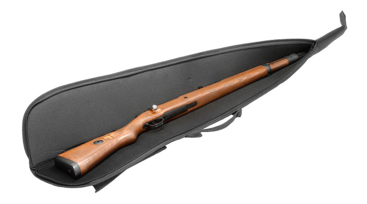 MAX Tactical Classic Advanced Nylon Gewehr-Futteral gepolstert mit Zusatztasche fr 128cm Gewehre schwarz Bild 4