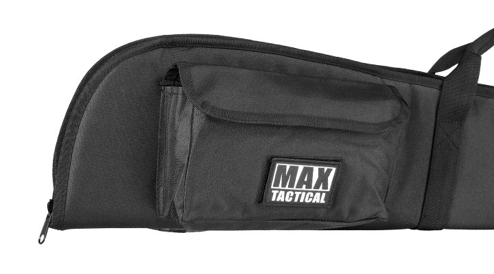 MAX Tactical Classic Advanced Nylon Gewehr-Futteral gepolstert mit Zusatztasche fr 128cm Gewehre schwarz Bild 7