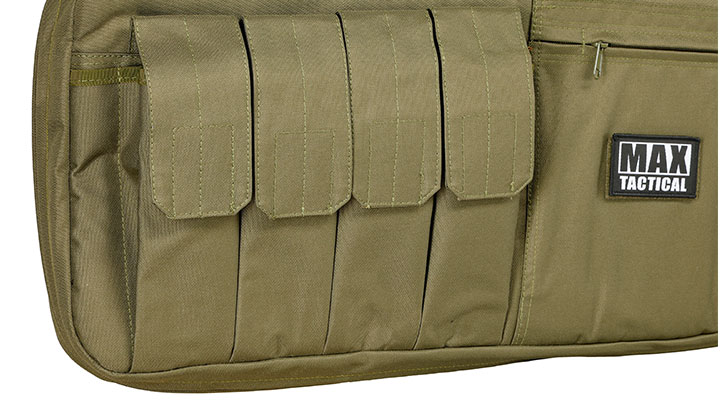 MAX Tactical 101 cm Heavy Duty Single Soft Rifle Bag / Gewehr-Futteral f. ein Gewehr mit Zubehr oliv Bild 7