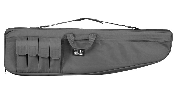MAX Tactical 122 cm Heavy Duty Single Soft Rifle Bag / Gewehr-Futteral f. ein Gewehr mit Zubehr schwarz Bild 3