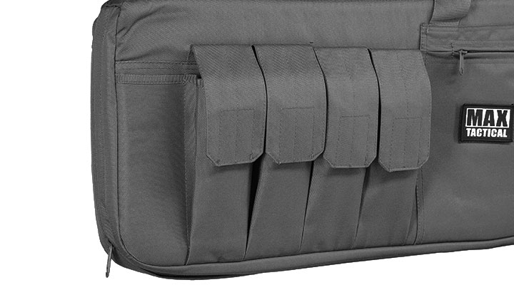 MAX Tactical 122 cm Heavy Duty Single Soft Rifle Bag / Gewehr-Futteral f. ein Gewehr mit Zubehr schwarz Bild 7