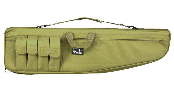 MAX Tactical 122 cm Heavy Duty Single Soft Rifle Bag / Gewehr-Futteral f. ein Gewehr mit Zubehr oliv Bild 3