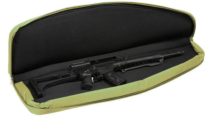 MAX Tactical 122 cm Heavy Duty Single Soft Rifle Bag / Gewehr-Futteral f. ein Gewehr mit Zubehr oliv Bild 6