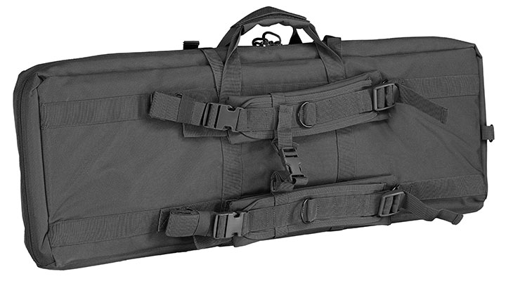 MAX Tactical 94 cm Heavy Duty Deluxe Single Soft Rifle Bag / Gewehr-Futteral f.  ein Gewehre mit Zubehr schwarz Bild 1