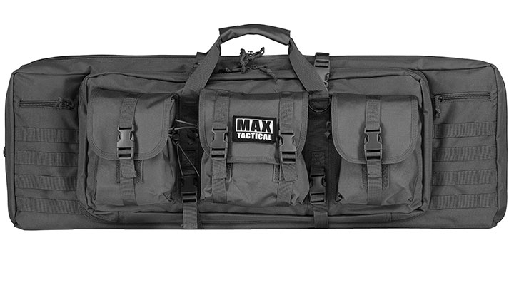 MAX Tactical 94 cm Heavy Duty Deluxe Single Soft Rifle Bag / Gewehr-Futteral f.  ein Gewehre mit Zubehr schwarz Bild 2