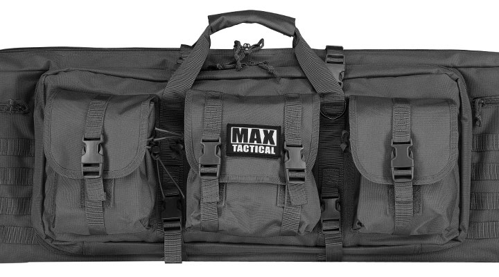 MAX Tactical 94 cm Heavy Duty Deluxe Single Soft Rifle Bag / Gewehr-Futteral f.  ein Gewehre mit Zubehr schwarz Bild 7