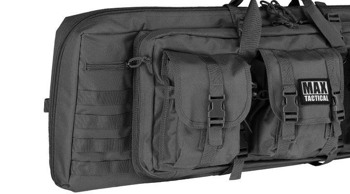 MAX Tactical 94 cm Heavy Duty Deluxe Single Soft Rifle Bag / Gewehr-Futteral f.  ein Gewehre mit Zubehr schwarz Bild 8