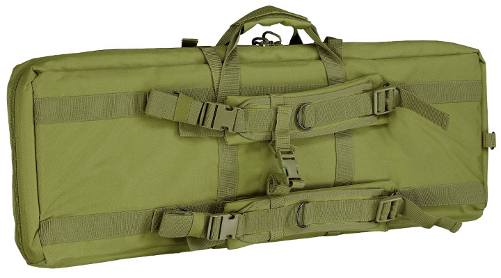 MAX Tactical 94 cm Heavy Duty Deluxe Single Soft Rifle Bag / Gewehr-Futteral f. ein Gewehre mit Zubehr oliv Bild 1