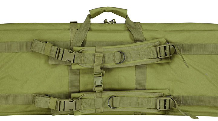 MAX Tactical 94 cm Heavy Duty Deluxe Single Soft Rifle Bag / Gewehr-Futteral f. ein Gewehre mit Zubehr oliv Bild 9