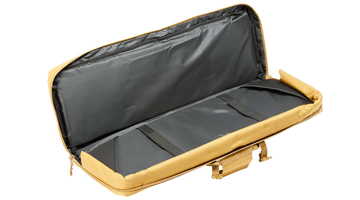 MAX Tactical 94 cm Heavy Duty Deluxe Single Soft Rifle Bag / Gewehr-Futteral f. ein Gewehre mit Zubehr tan Bild 5