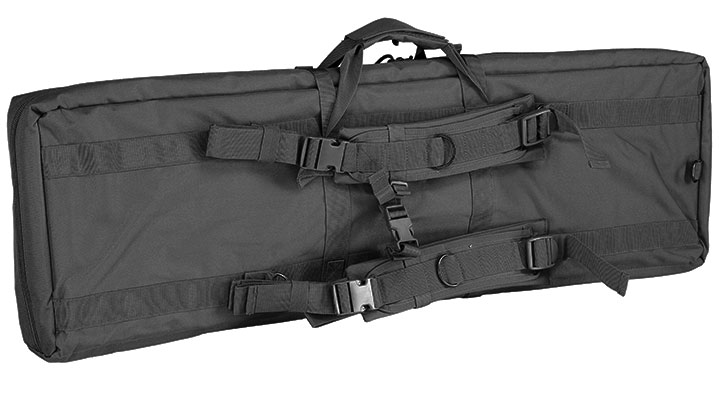 MAX Tactical 109 cm Heavy Duty Deluxe Single Soft Rifle Bag / Gewehr-Futteral f. Gewehr mit Zubehr schwarz Bild 1