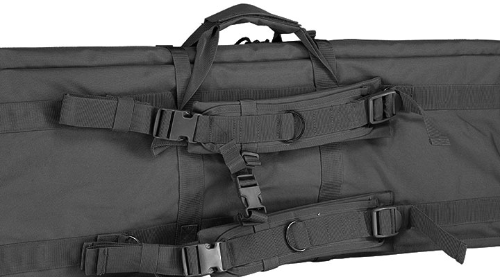 MAX Tactical 109 cm Heavy Duty Deluxe Single Soft Rifle Bag / Gewehr-Futteral f. Gewehr mit Zubehr schwarz Bild 10