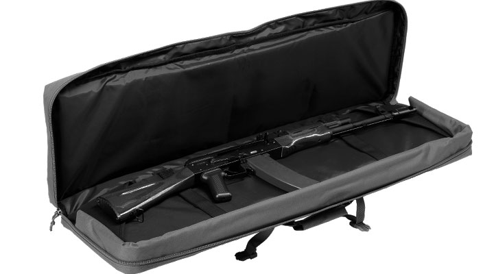 MAX Tactical 109 cm Heavy Duty Deluxe Single Soft Rifle Bag / Gewehr-Futteral f. Gewehr mit Zubehr schwarz Bild 4