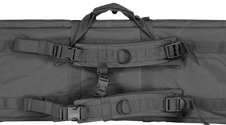 MAX Tactical 109 cm Heavy Duty Deluxe Single Soft Rifle Bag / Gewehr-Futteral f. Gewehr mit Zubehr schwarz Bild 9