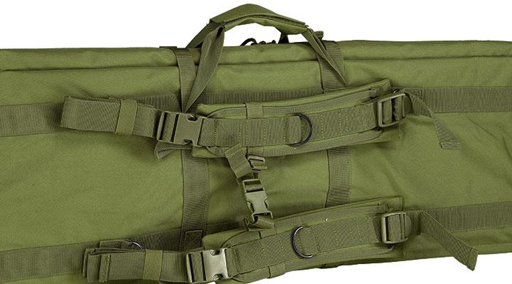 MAX Tactical 109 cm Heavy Duty Deluxe Single Soft Rifle Bag / Gewehr-Futteral f. Gewehr mit Zubehr oliv Bild 10