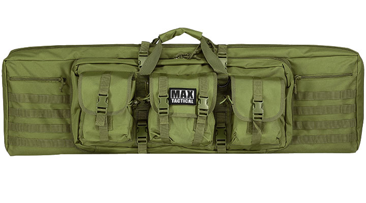 MAX Tactical 109 cm Heavy Duty Deluxe Single Soft Rifle Bag / Gewehr-Futteral f. Gewehr mit Zubehr oliv Bild 2