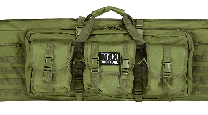 MAX Tactical 109 cm Heavy Duty Deluxe Single Soft Rifle Bag / Gewehr-Futteral f. Gewehr mit Zubehr oliv Bild 7