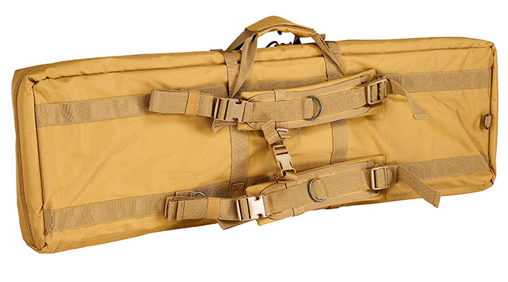 MAX Tactical 109 cm Heavy Duty Deluxe Single Soft Rifle Bag / Gewehr-Futteral f. Gewehr mit Zubehr tan Bild 1