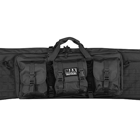 MAX Tactical 121 cm Heavy Duty Deluxe Single Soft Rifle Bag / Gewehr-Futteral f. Gewehr mit Zubehr schwarz Bild 7