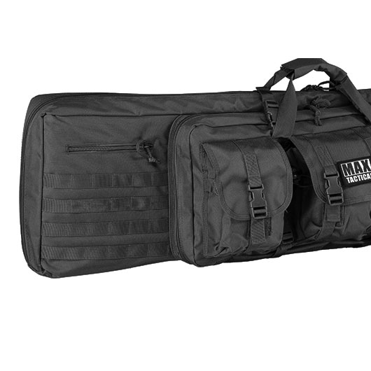 MAX Tactical 121 cm Heavy Duty Deluxe Single Soft Rifle Bag / Gewehr-Futteral f. Gewehr mit Zubehr schwarz Bild 8