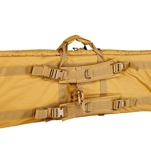 MAX Tactical 121 cm Heavy Duty Deluxe Single Soft Rifle Bag / Gewehr-Futteral f. Gewehr mit Zubehr tan Bild 10