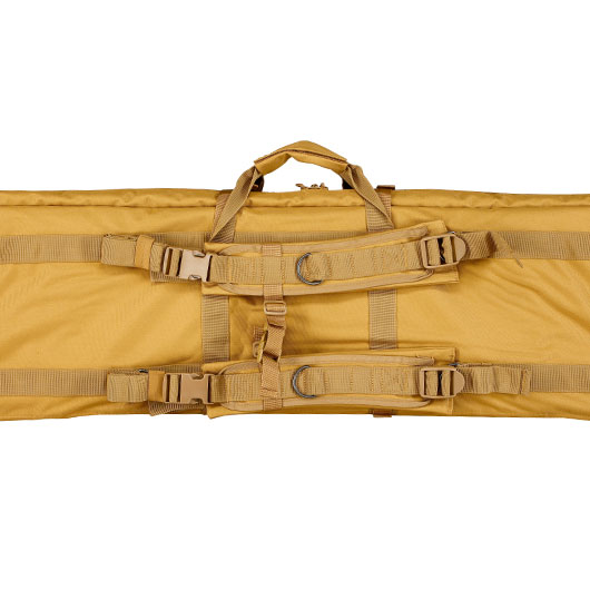 MAX Tactical 121 cm Heavy Duty Deluxe Single Soft Rifle Bag / Gewehr-Futteral f. Gewehr mit Zubehr tan Bild 9